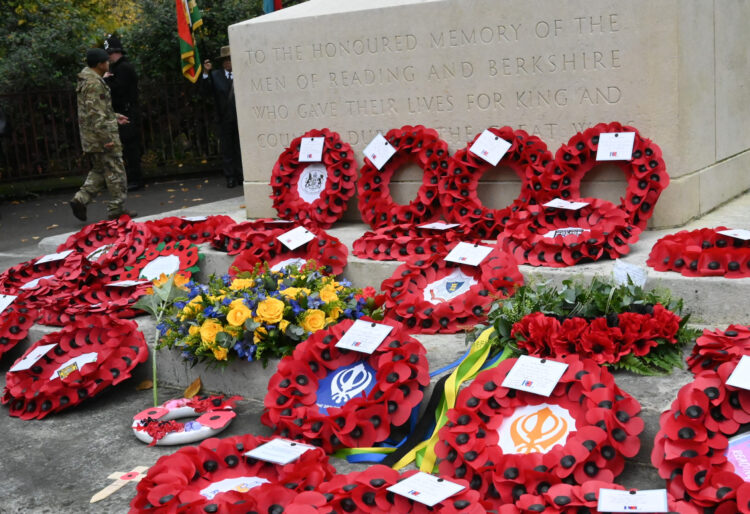 Reading Borough Council has announced the details of two events which are set to take place for residents to pay their respects for Remembrance Sunday. Picture: Reading Borough Council