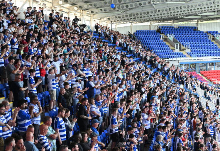 Reading FC fans Picture: Luke Adams