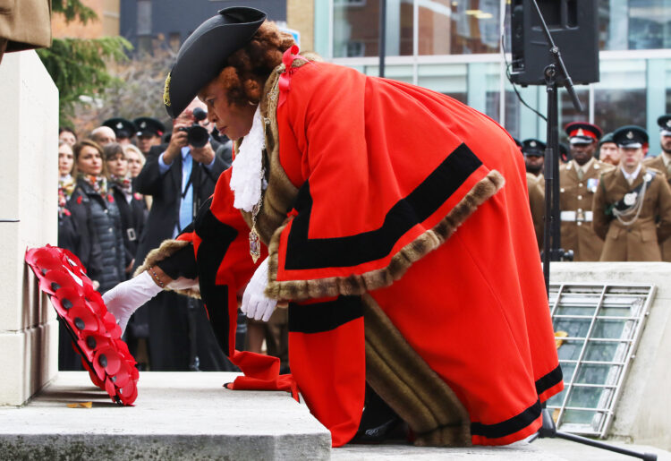 Reading marks Remembrance Sunday. Picture: Dijana Capan/DVision Images