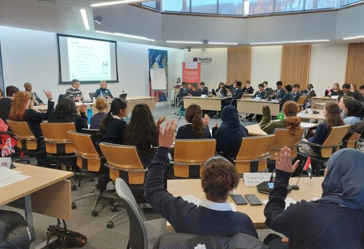 Sixty-five students from 10 schools around the borough are taking part in their own version of the global climate summit next week. Picture: Reading Borough Council