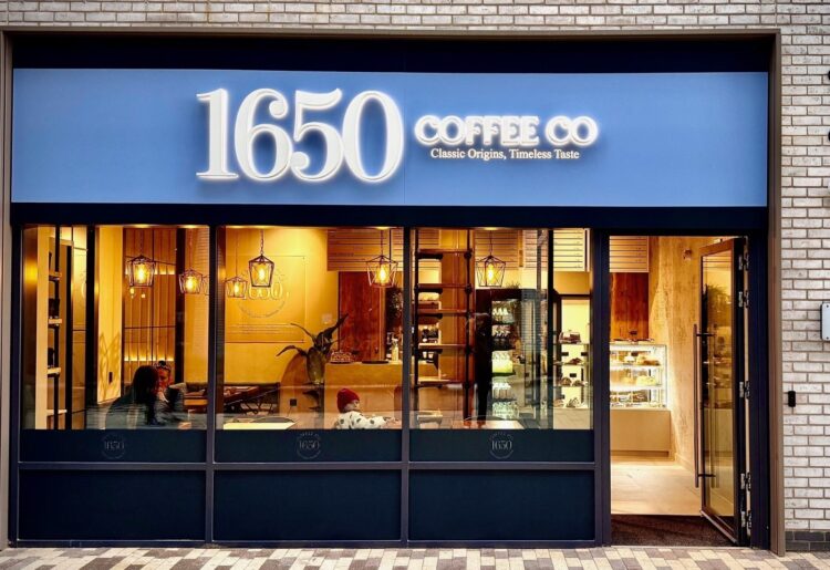 1650 Coffee Co opened last weekend.