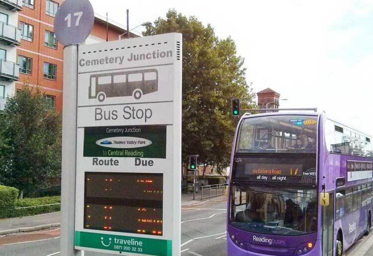Cemetery Junction bus stop
