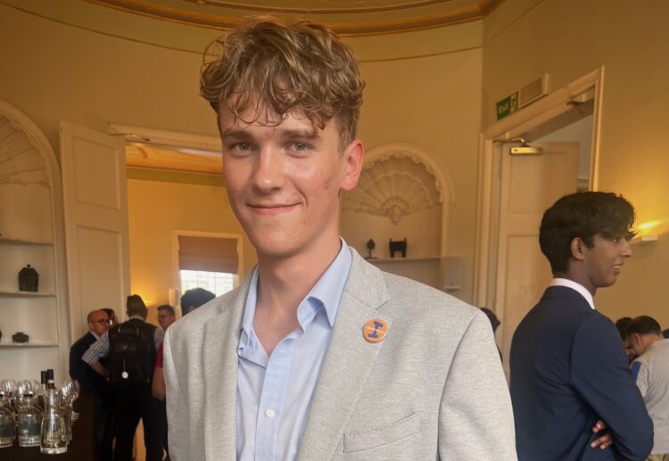 Maxim Kyrychuk, a Sixth-Form student at Little Heath School, has been selected as one of the global finalists in the Breakthrough Junior Challenge. Picture: Nataliia Kyrychuk