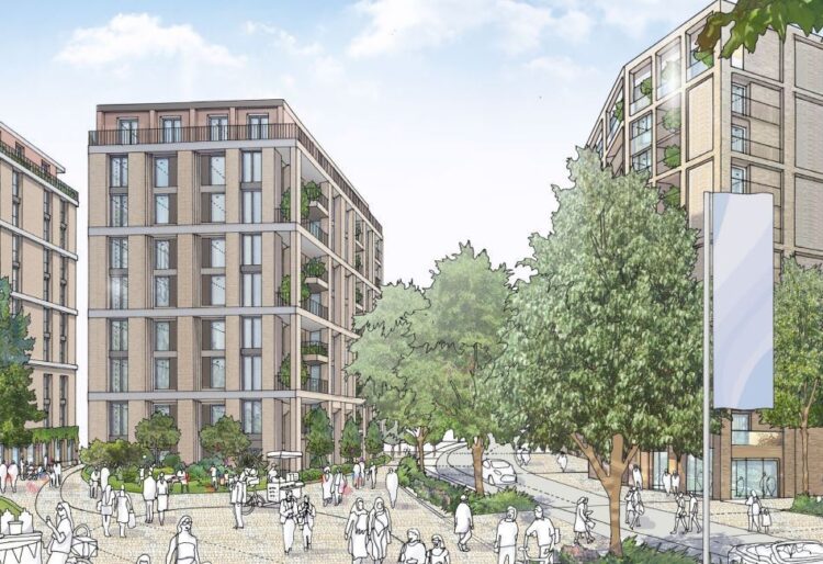 The plans for the Kings Meadow View development have effectively expired, after laying dormant for over six months. Picture: Squire & Partners