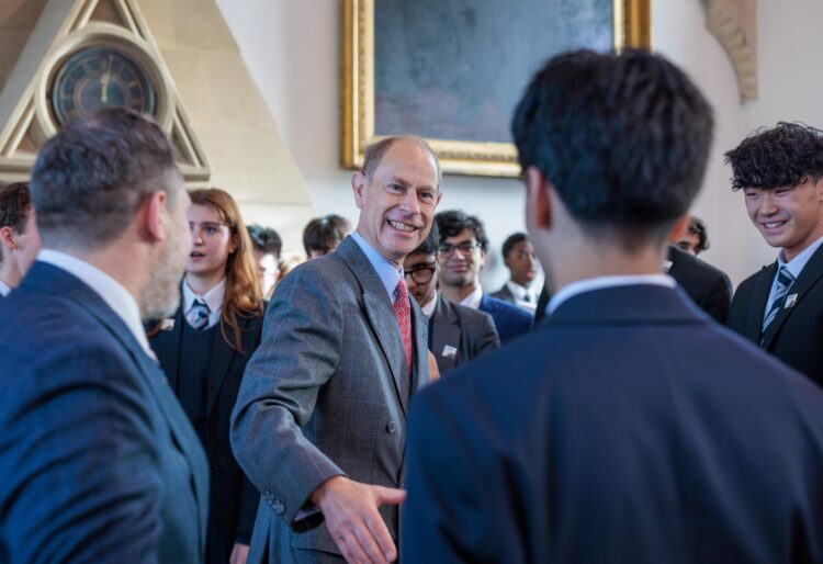 HRH at Reading School Picture: Darren Lewis