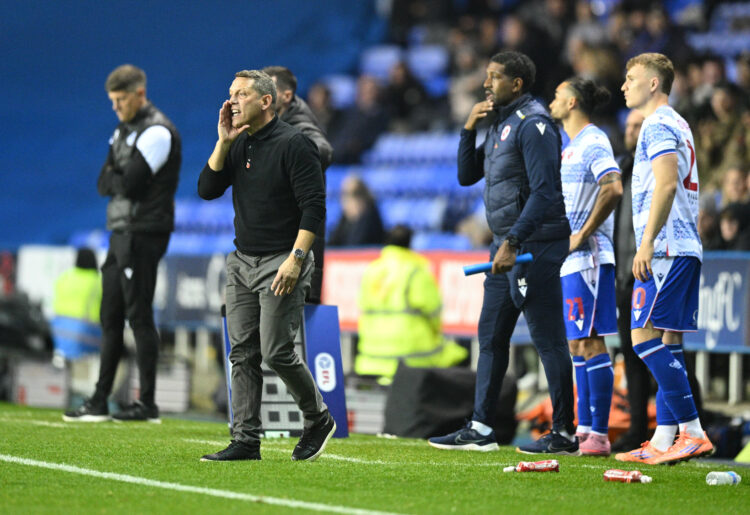 Reading FC manager Leam Richardson