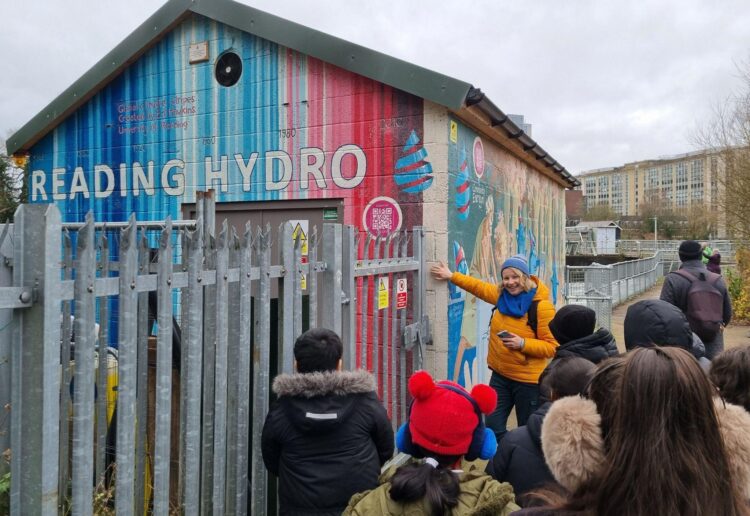 Reading Hydro has welcomed its 20th school visit as part of its mission to support environmental education in the borough. Picture: Reading Hydro