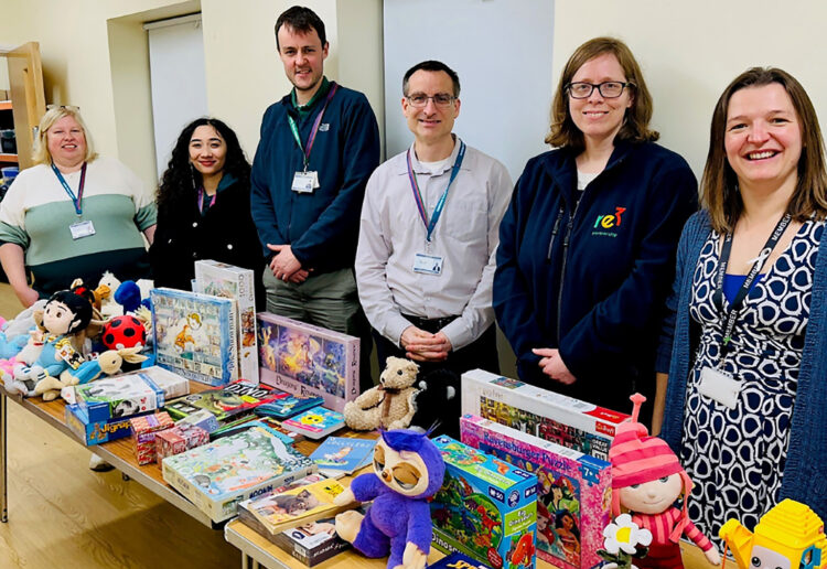 The appeal was done in collaboration with Anglo Doorstep Collections, with around 600 new and pre-loved toys being donated.