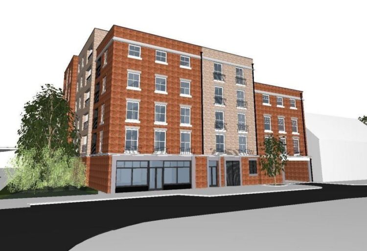 An updated CGI of the building that will replace The Curzon Club in Oxford Road, Reading. Credit: The Keen Partnership