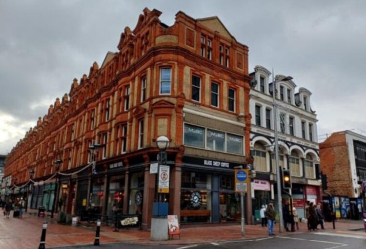 The corner of Queen Victoria Street and Friar Street in Reading town centre. Credit: Reading Borough Council