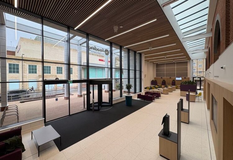 The newly redesigned reception marks the completion of the first phase of a wider programme of major cultural improvements in the town centre. Picture: Reading Borough Council
