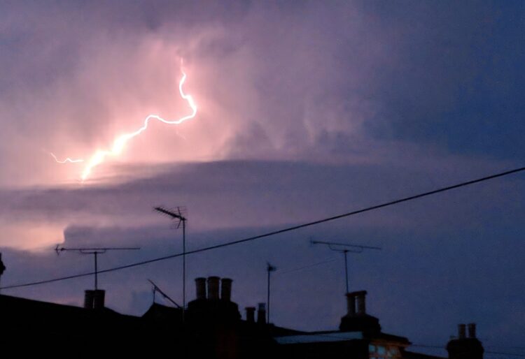 The Met Office has issued a Yellow Weather Warning, including across Reading, as Storm Chandra sets in. Picture: Phil Creighton