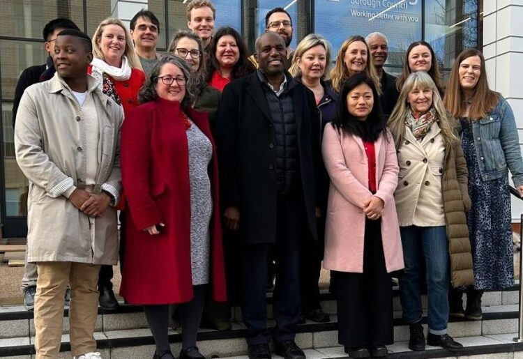 Labour councillors and activists have recently welcomed the Deputy Prime Minister, David Lammy to Reading for a campaign stop.
