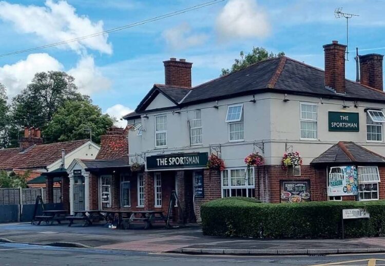 The Sportman pub in Shinfield Road, Reading. Credit: Ashleigh Signs