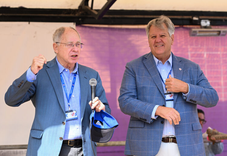 Rob Couhig and Todd Trosclair Picture: Luke Adams