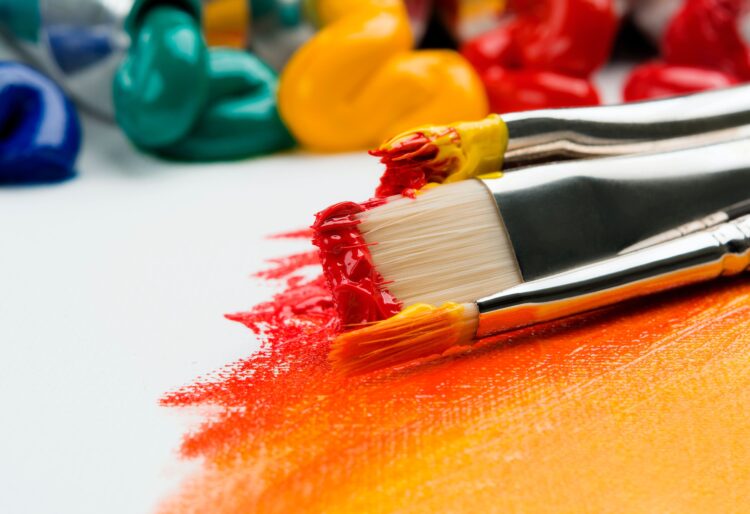 An exhibition of art in Pangbourne Village Hall in March will raise money for good causes. Picture: Anna Kolosyuk via Unsplash