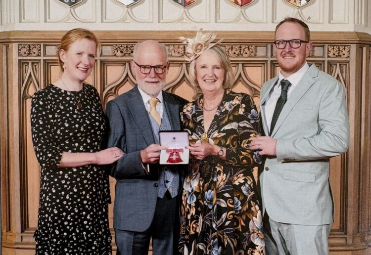 Professor Anna Horwood wasappointed Member of the Order of the British Empire for services to Orthoptics and Research in Visual Development. Picture: University of Reading