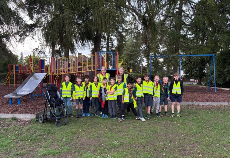 Councillor Isobel Ballsdon (Conservative, Caversham Heights) with Caversham Heights at Albert Road Recreation Ground. Credit: Cllr Isobel Ballsdon, Reading Central Conservatives