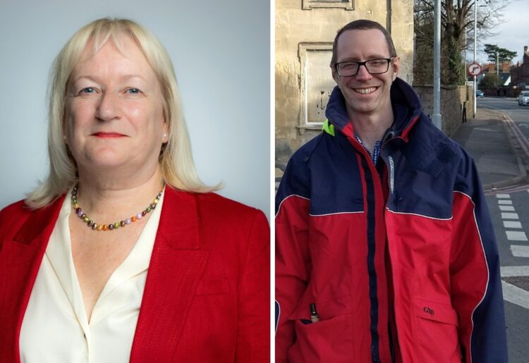 Liz Terry, the leader of Reading Borough Council, and Rob White, the leader of the opposition, clashed over the closure of Homes for Reading, a council owned housing company. Credit: Reading Borough Council / Reading Green Party