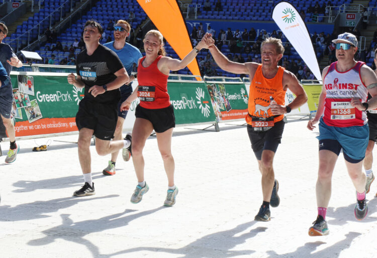 The stage was set for the Green Park Reading Half Marathon, with the 13.1-mile route laid out and blue skies setting almost perfect conditions on Sunday, March 22. Picture: Dijana Capan/DVision Images
