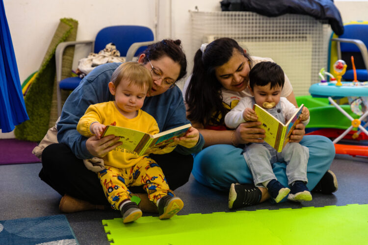 Storybook and play sessions that have worked to transform children's relationship with books in South Reading need public support to continue over the coming months. Picture: via University of Reading