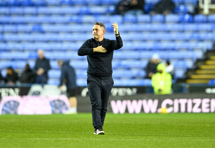 Reading FC manager Leam Richardson
