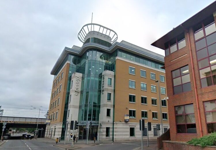 The Pinnacle building at 20 Tudor Road, Reading town centre. Credit: Google Maps