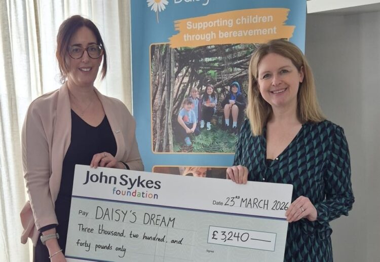 The John Sykes Foundation has announced its latest grant award is going to Daisy's Dream to support an innovative new pilot project. Picture: The John Sykes Foundation
