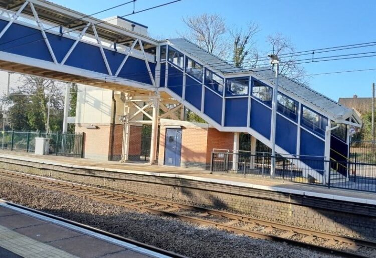 Tilehurst Station has seen the completion of three new lifts at the site to aid accessibility, making station access step-free for those who need it. Picture: Network Rail