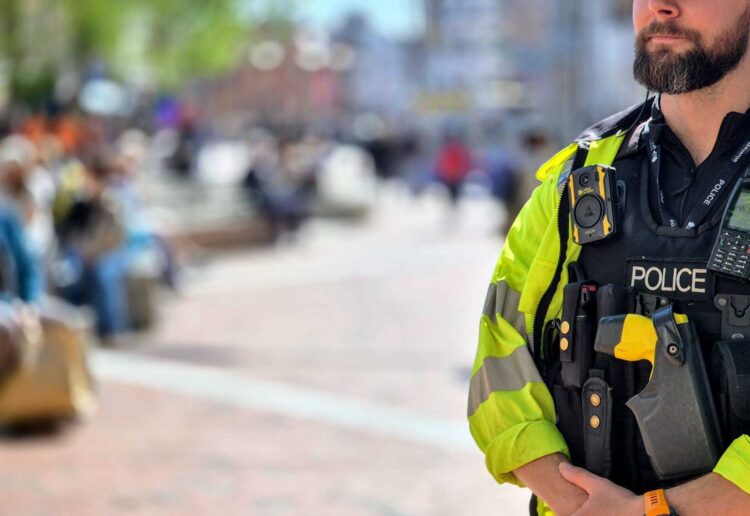 Reading town centre Picture: Thames Valley Police