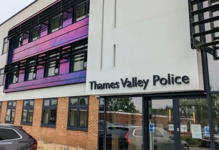 Thames Valley Police is repurposing unused equipment to reduce waste, save public money and support emergency responders working in war zones.