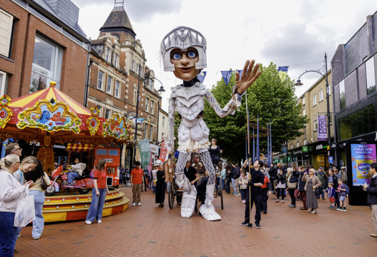 The Community Festival returned for its fourth year, proving to be its biggest yet with an estimated 8,500 people attending. Picture: University of Reading