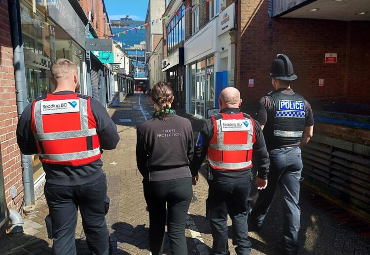 A targeted operation in Reading town centre has won the Thames Valley Police 2026 Laycock Award after delivering "significant reductions in crime". Picture: Thames Valley Police