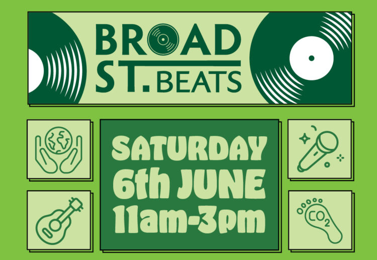 Broad Street beats returns for a special Green Week edition on Saturday, June 6.