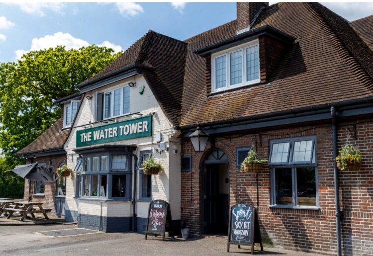 The Water Tower Flaming Grill pub and restaurant in Park Lane, Tilehurst. Credit: Greene King