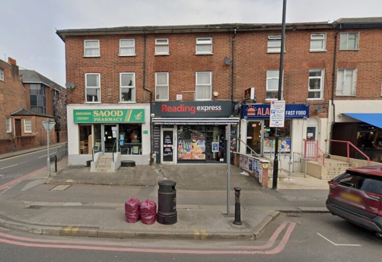 The Reading Express convenience store in Oxford Road, Reading. Credit: Google Maps