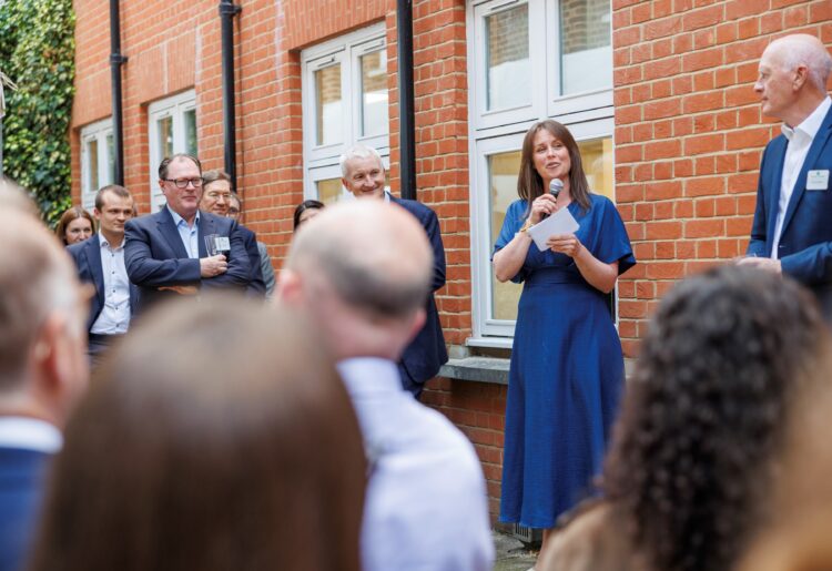 The firm held a well-attended annual Summer Garden Party earlier this month.