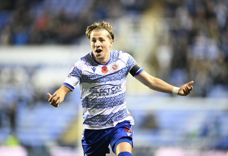 Reading FC midfielder Charlie Savage Picture: Luke Adams