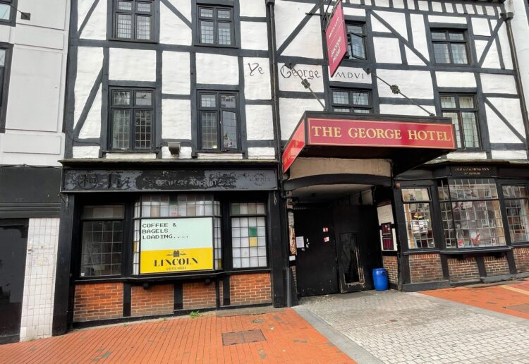 The George Hotel in King Street is a Grade II listed building dating back to the 15th century, with the current building being from the 17th century. Picture: Local Democracy Reporting Service