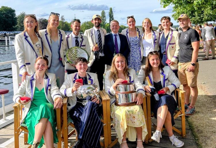 Henley Royal Regatta witnessed history over the weekend as Reading University Boat Club won gold medals at the event for the first time since 1986. Picture: University of Reading