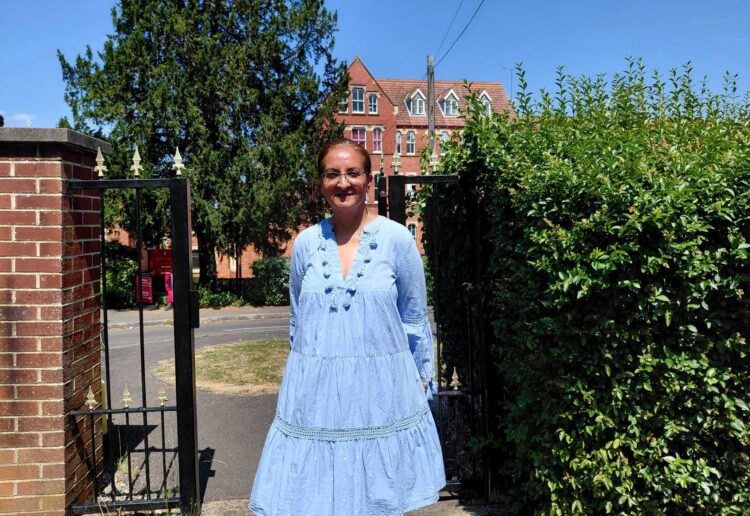 Ravjant Nijjhar, whose daughter Anya went to St Joseph's College in Upper Redlands Road, East Reading. Credit: James Aldridge, Local Democracy Reporting Service.
