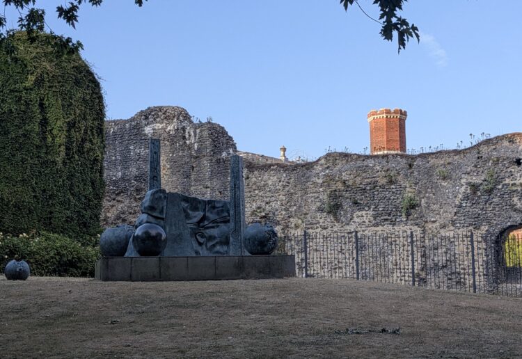 A large ensemble cast rises to meet the challenge of such austere surroundings not least lead Dylan Collie, whose portrayal of Hamlet is confident.