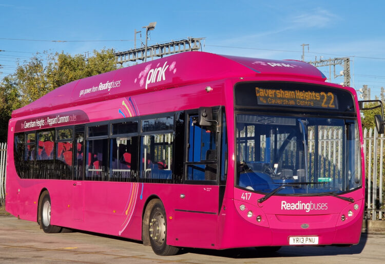 The Pink 22 Reading Buses service, which was days away from being cancelled. Credit: Reading Borough Council
