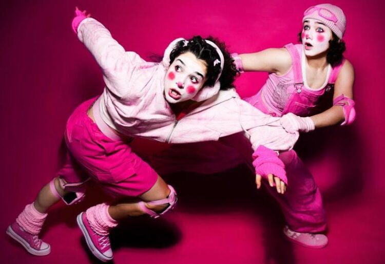 Xhloe and Natasha incorporate puppetry and Brechtian stagecraft to explore themes of conspiracy and belief in Bigfoot Ripped My Dog In Half I Saw It. Picture: WhatsOn Reading