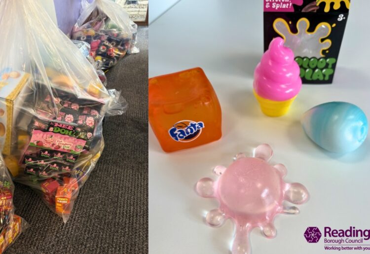 Hundreds of potentially unsafe children's ?squishy? toys have been seized from shops in Reading amid concerns that they may not comply with UK safety. Picture: Reading Borough Council
