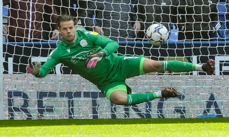 Orjan Nyland in action for Reading