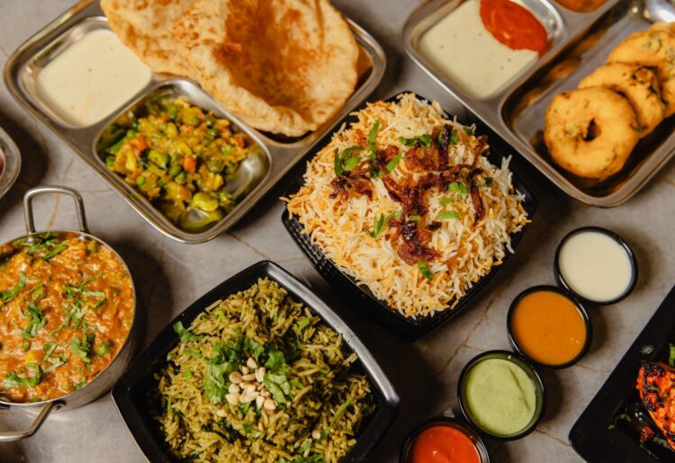 Food at The Biryani Lounge in Wokingham Road, East Reading. Credit: The Biryani Lounge