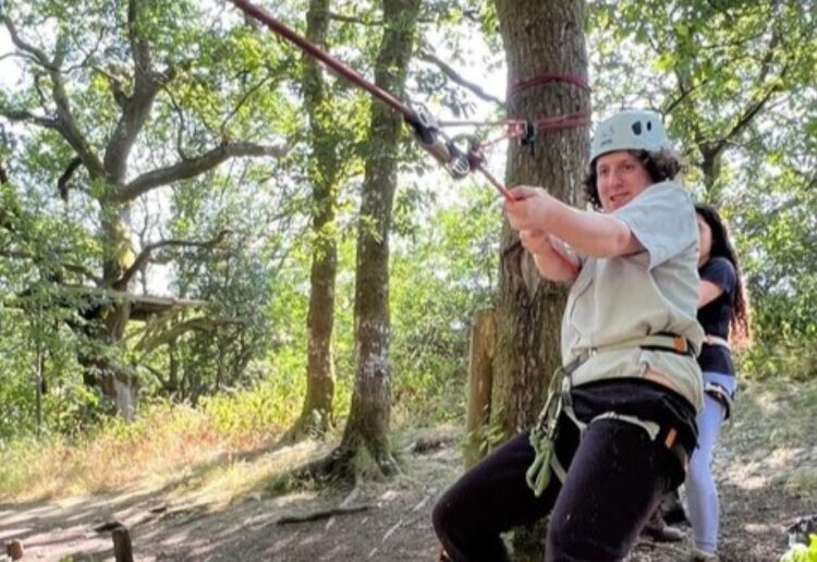 Young volunteer Jarod has come back from a leadership course in North Wales with confidence for the future. Picture: Rotary Club of Maiden Erlegh