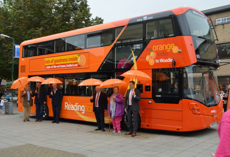 This week has seen the vehicles operating on two major routes in Reading refreshed in the latest slew of improvements to the town's buses. Picture: Reading Buses