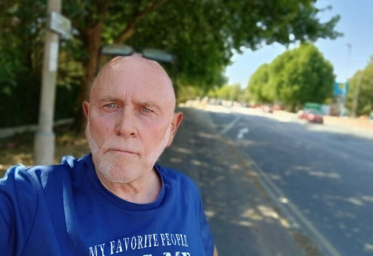 Norman Bailey, 73, from Aldbourne, Wiltshire, expressed alarm over confusing bus lane signage in Bath Road, Reading. Credit: Norman Bailey